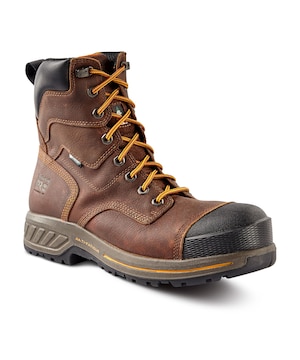 Timberland PRO Men's Composite Toe Composite Plate Pro Endurance HD Waterproof Leather 8 Inch Work Boots