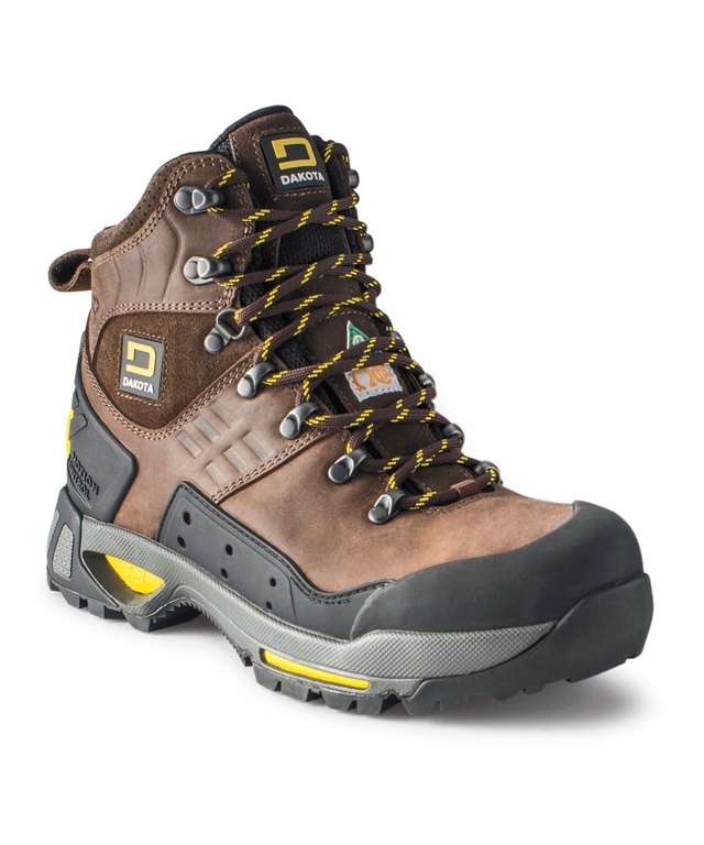 Bottes de travail étanches à l'eau Hyper-Dri 3 à protection en acier et en composite pour hommes, Dakota Workpro Series