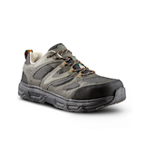 Aggressor Men's Steel Toe Steel Plate Low-Cut Safety Hiking Shoe Front_Three_Fourths_Angled_Right