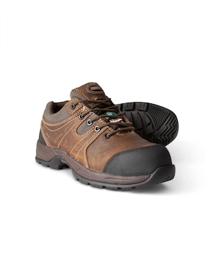 Kodiak Trail Bottes de travail imperméables à l'intérieur d'une plaque composite d'orteil de coupe basse pour homme