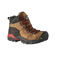 Bottes de randonnée étanches à l'eau à protection en composite pour hommes, Hamilton, KEEN Utility Front_Three_Fourths_Angled_Right
