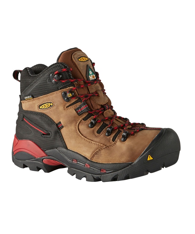 Keen Utility Men's Hamilton Composite Toe Composite Plate Waterproof Hiker Safety Boots