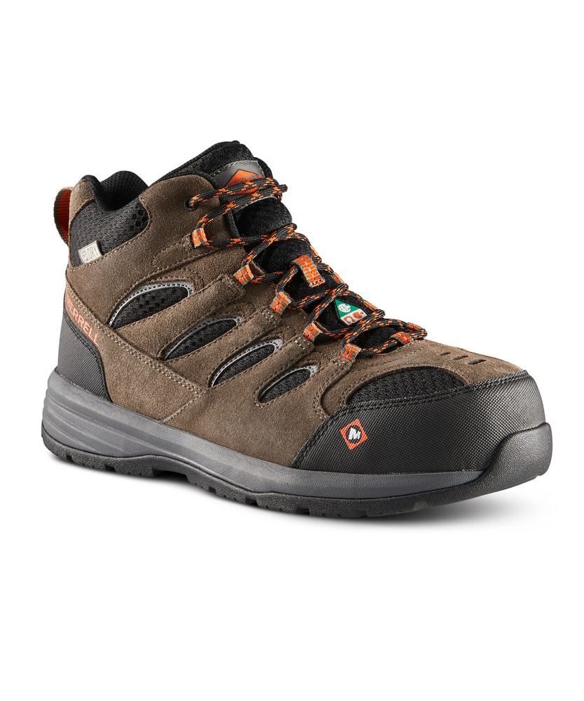 Merrell safety on sale toe boots