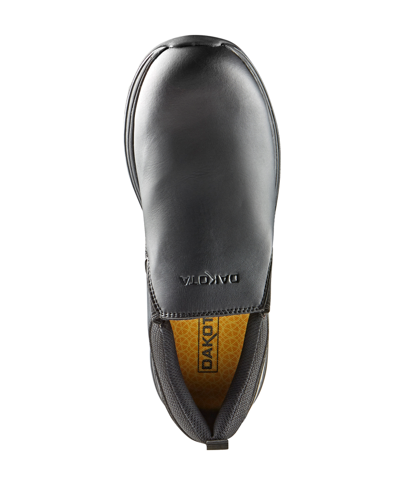 Dakota WorkPro Series Men's Non-Safety Anti-Slip Slip On Shoes - Black