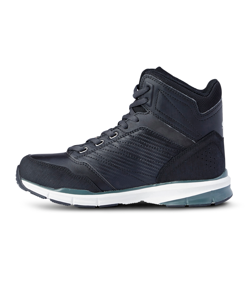 Dakota WorkPro Series Men's Steel Toe Steel Plate Mid Cut Quad Lite  Athletic Safety Shoes - Black
