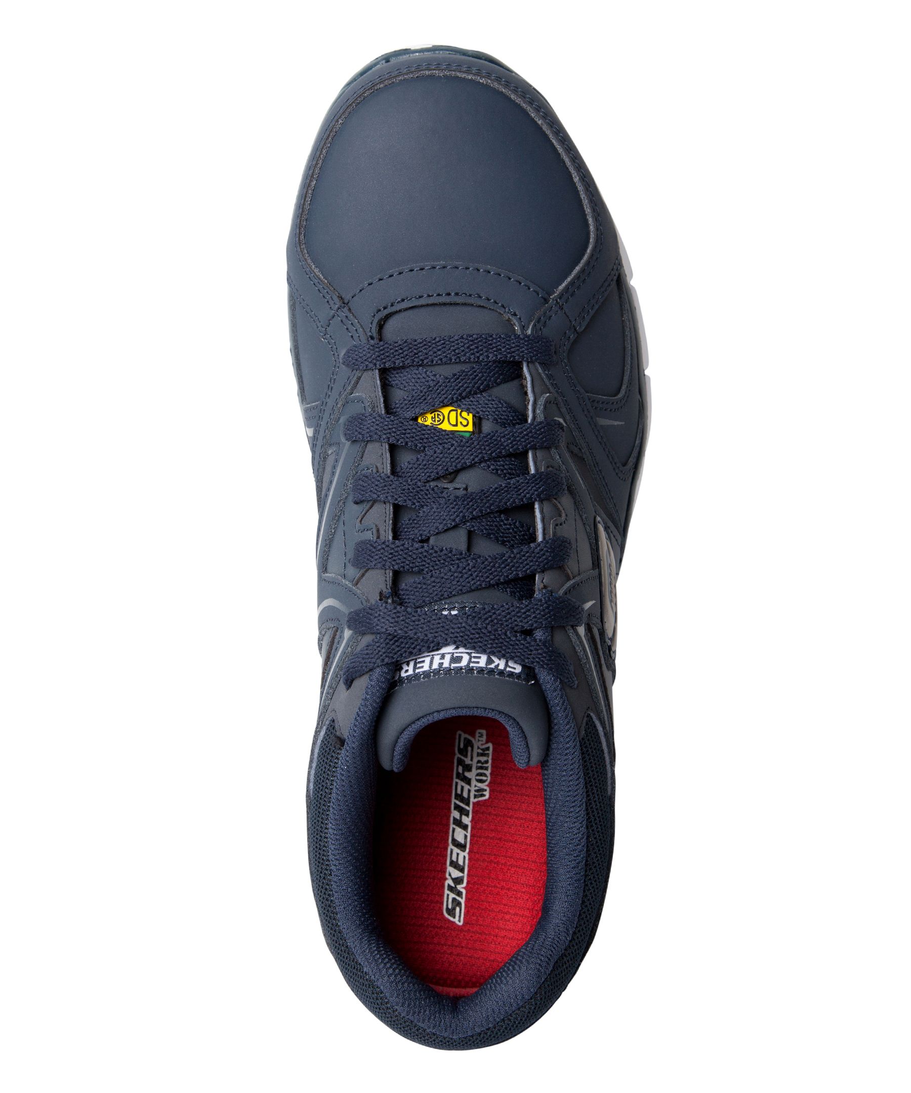 Skechers Work Men's Aluminum Toe Steel Plate SD Slip Resistant Athletic Shoes