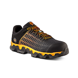 Chaussures de travail de sport sécuritaires indéchirables à protection en aluminium et en composite pour hommes, Pro Powertrain, Timberland PRO Front_Three_Fourths_Angled_Right
