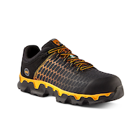 Chaussures de travail de sport sécuritaires indéchirables à protection en aluminium et en composite pour hommes, Pro Powertrain, Timberland PRO Front_Three_Fourths_Angled_Right