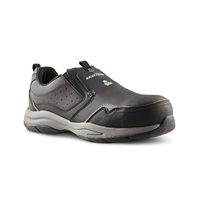 Skechers Work Men's Steel Toe Composite Plate Slip On Safety Shoes Front_Three_Fourths_Angled_Right