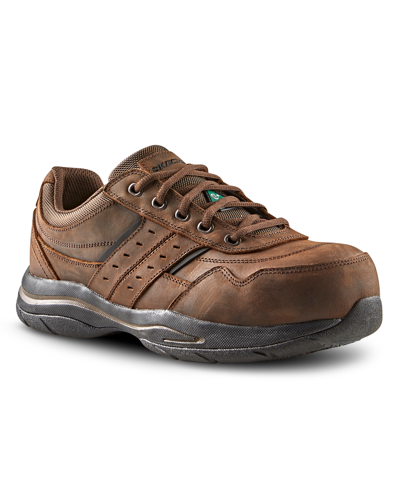Skechers Work Men s Steel Toe Composite Plate Slip Resistant Work