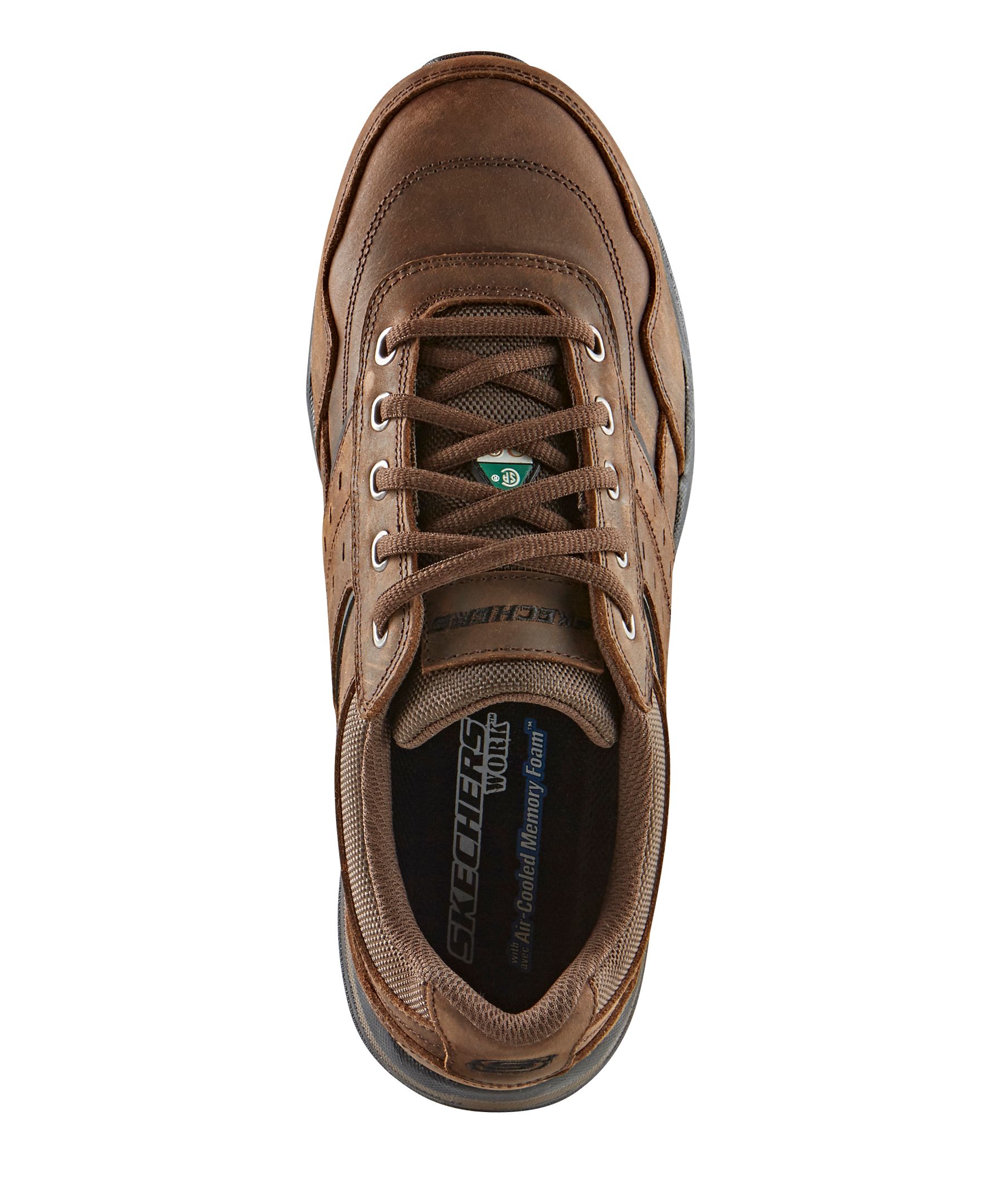 Chaussures de travail antidérapantes Skechers à protection en acier et en composite, pour hommes