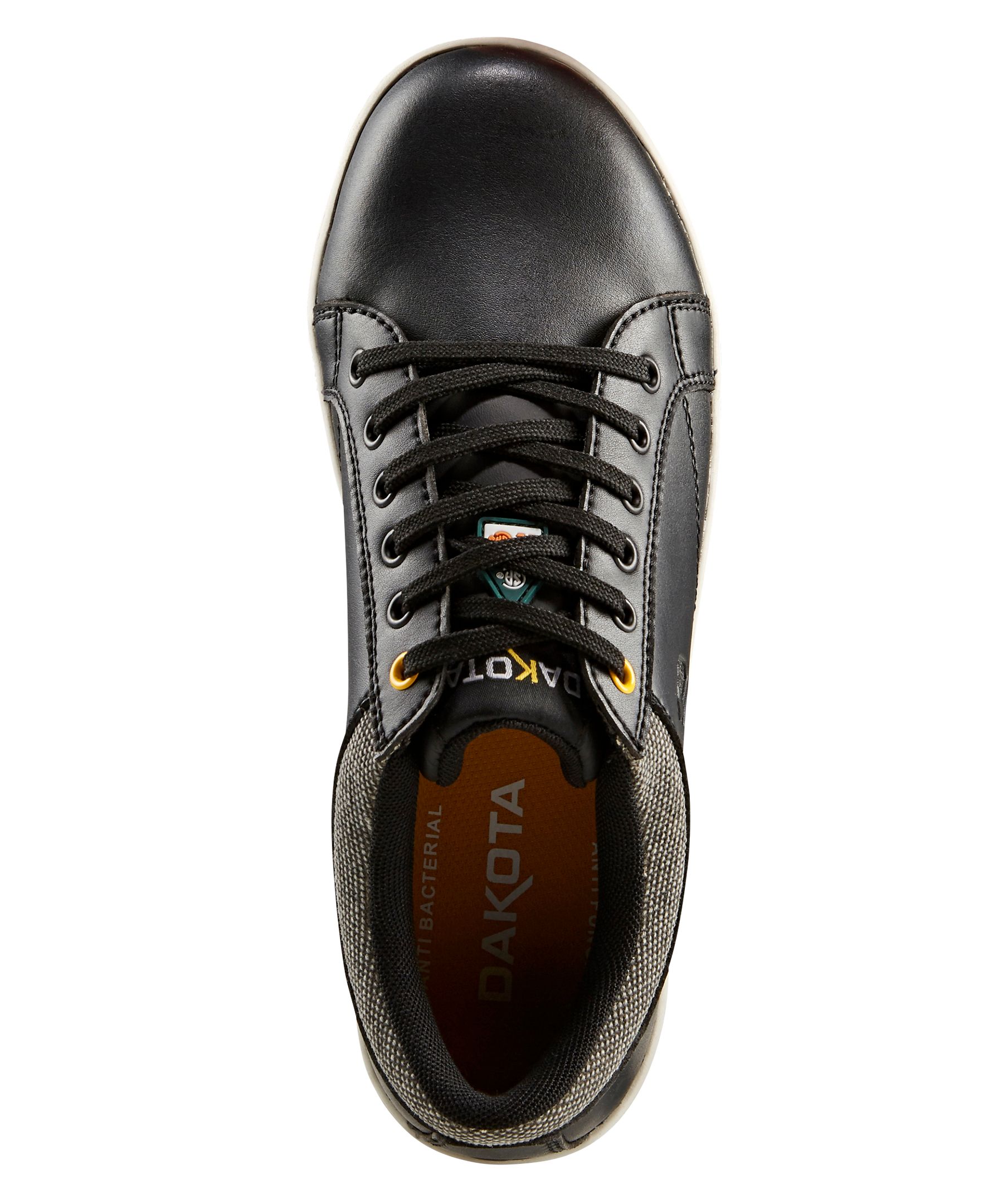 Dakota WorkPro Series Men's Steel Toe Steel Plate Street Sport Lace Up Safety Shoes - Black