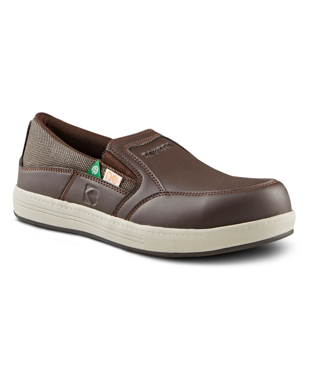 Dakota WorkPro Series Men's Steel Toe Steel Plate Street Sport FRESHTECH Slip On Safety Shoes - Brown