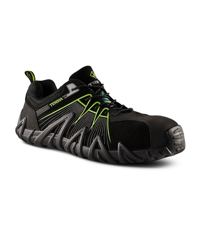 Chaussures de sport sécuritaires basses de Terra à protection en composite, pour hommes, Spider X
