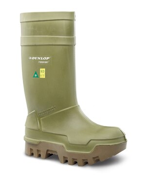 Dunlop Men's Steel Toe Steel Plate PU Thermo+ Extreme Cold Weather Work Boots
