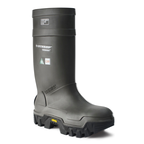 Dunlop Men's Steel Toe Steel plate Purofort Explorer Safety Boots with Vibram Sole Front_Three_Fourths_Angled_Right