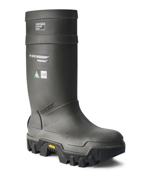 Bottes de sécurité Dunlop à protection en acier avec semelles Vibram, pour hommes, Purofort Explorer