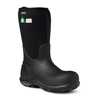 BOGS Men's Workman Composite Toe Composite Plate Waterproof Wet Weather Work Boot Front_Three_Fourths_Angled_Right
