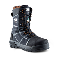 Helly Hansen Workwear Men's Composite Toe Composite Plate IceFX Winter Work Boots - Black Front_Three_Fourths_Angled_Right
