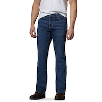 Denver Hayes Men's FLEXTECH Bootcut Stretch Jeans Front_Flat
