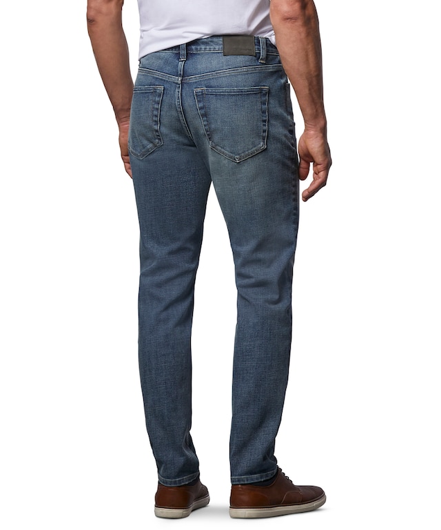 Denver Hayes Men's FLEXTECH Athletic Fit 4 Way Stretch Jeans - Light ...