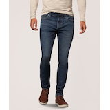 Jeans extensibles à 4 sens à jambe étroite FLEXTECH Denver Hayes pour hommes Front_Flat