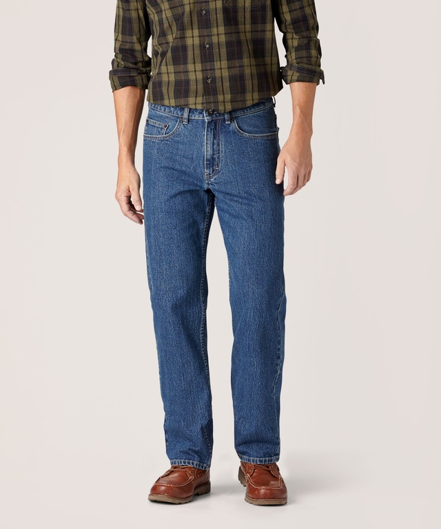 Jeans extensibles à jambe fuselée décontractée FLEXTECH délavé à la pierre sur 360 Denver Hayes pour hommes