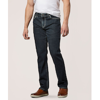 Jeans extensibles à jambe droite FLEXTECH Denver Hayes pour hommes Front_Angled_Left