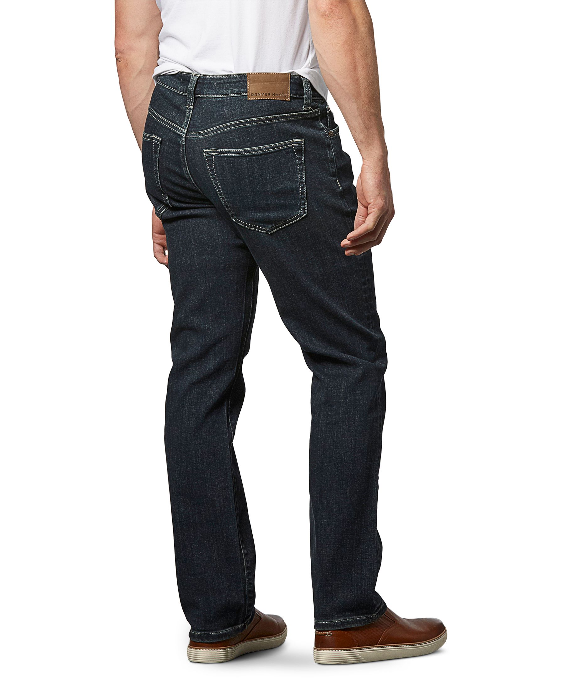 Denver Hayes Men's FLEXTECH Straight Fit Stretch Jeans | Marks