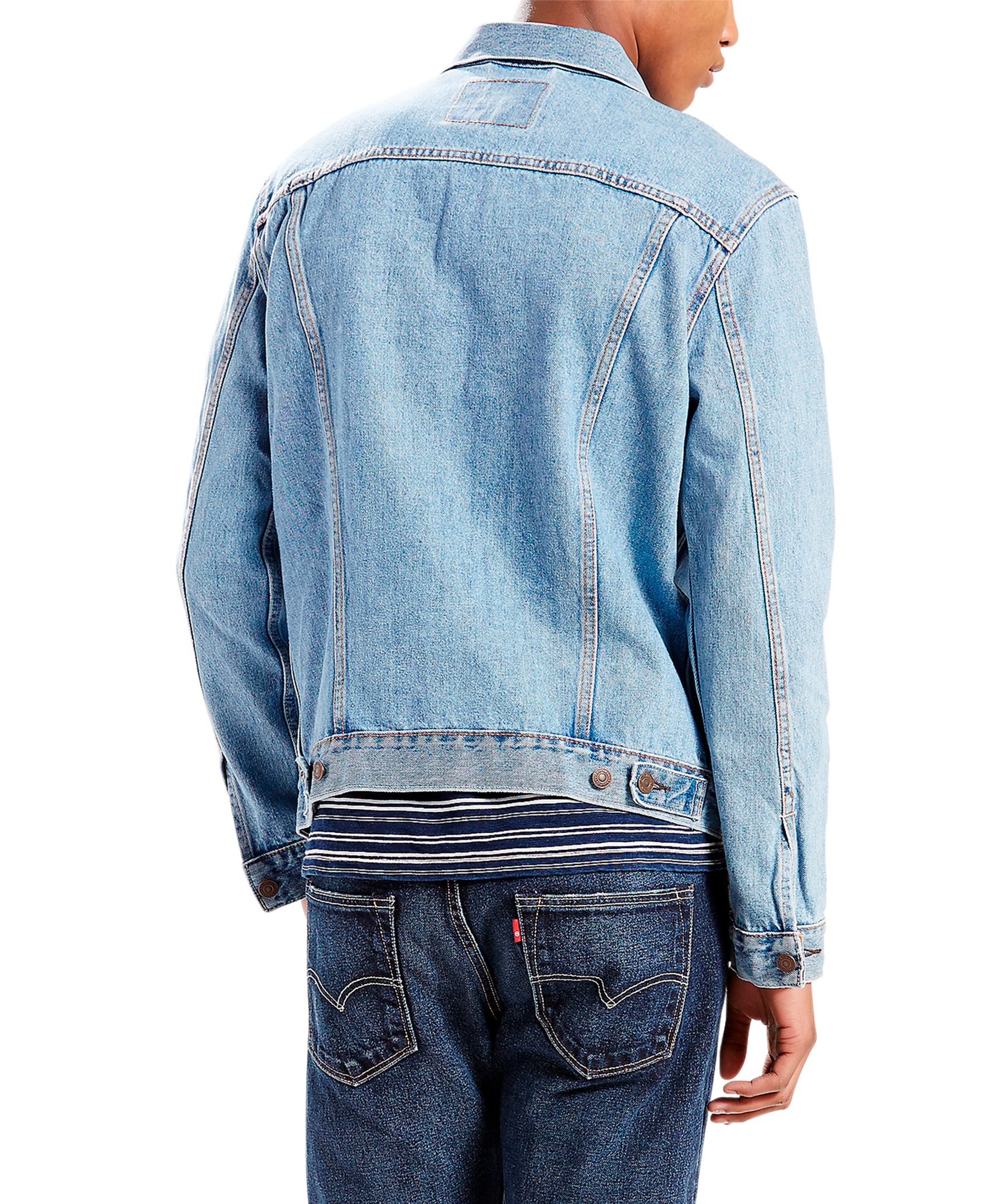 Levi's Men's The Trucker Mugito Stone Wash Denim Jacket Mark's