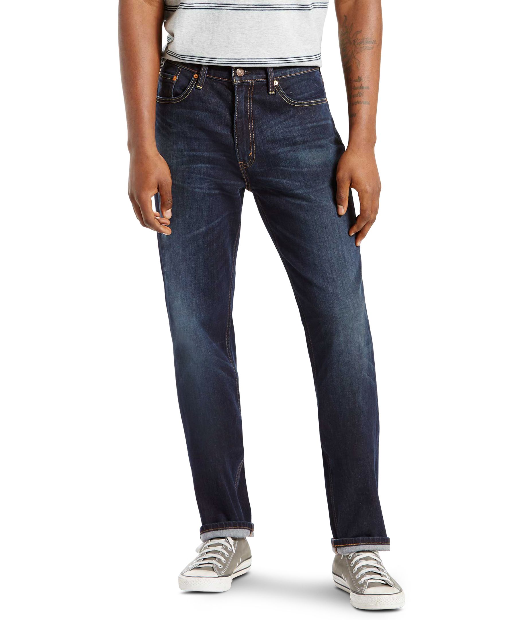 Levi's Men's 541 High Rise Athletic Fit Tapered Sequoia Jeans - Dark ...