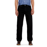 Levi's 550 Relaxed Fit Big And Tall Black 259 Jeans Front_Flat