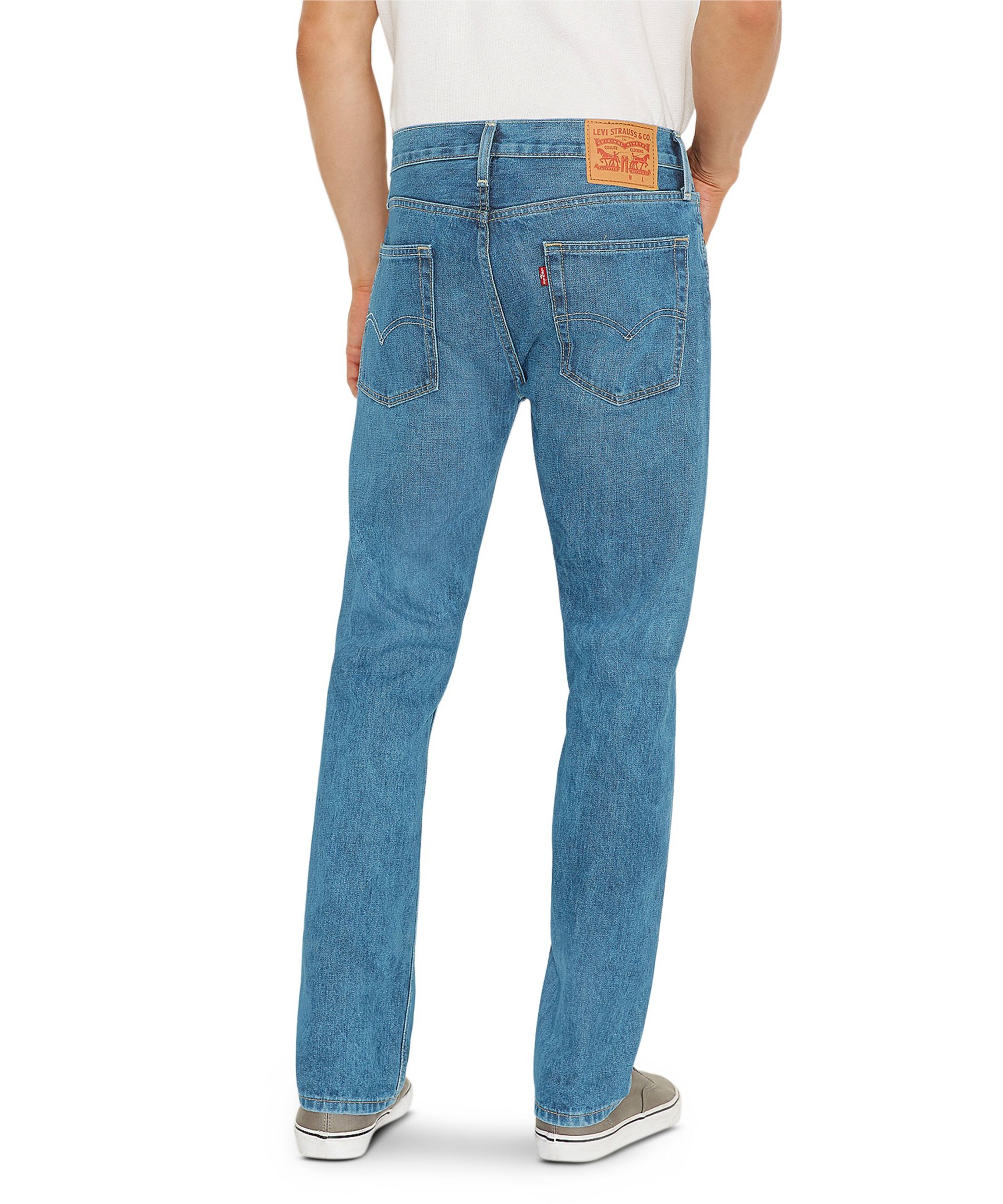 Levi's Men's 516 Slim Straight Mid Rise Jeans | Marks