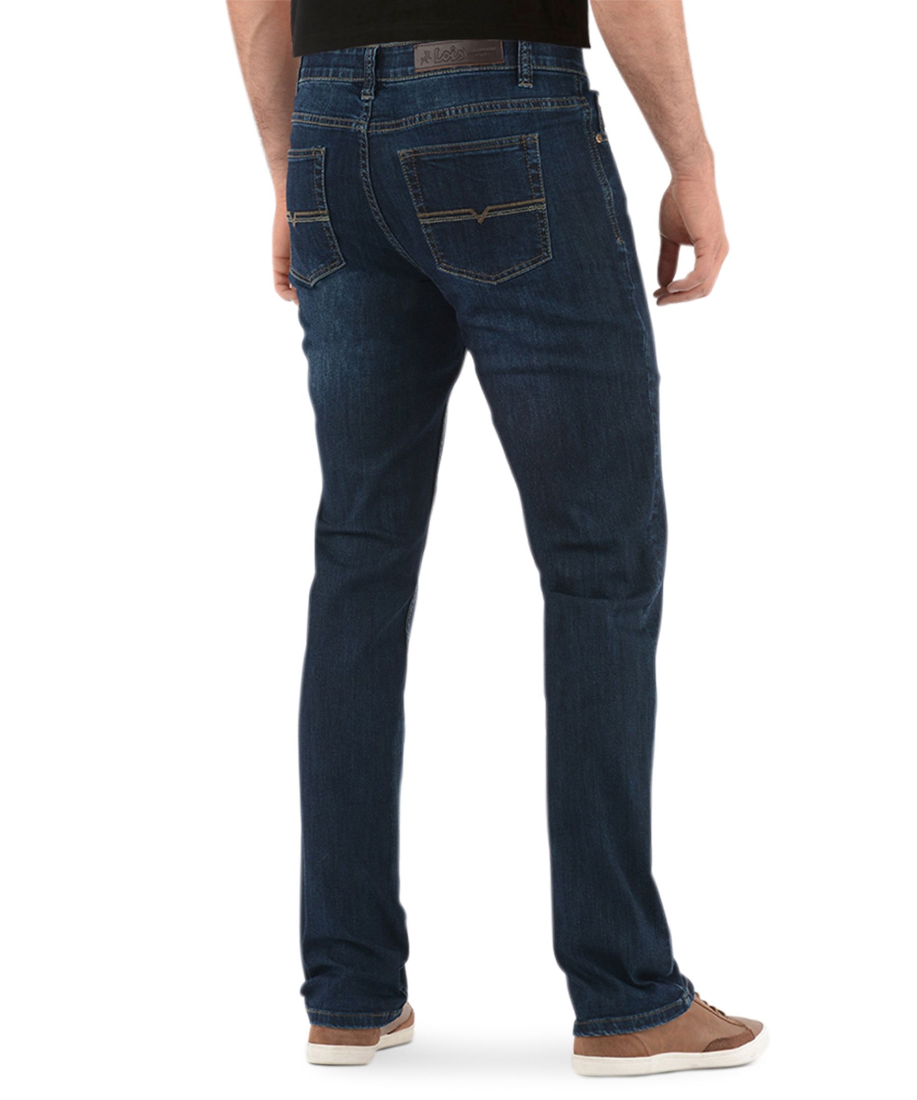 Lois Peter Comfort Stretch Denim Dark Indigo Jeans