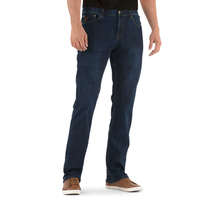 Lois Peter Comfort Stretch Denim Dark Indigo Jeans Front_Three_Fourths_Angled_Right