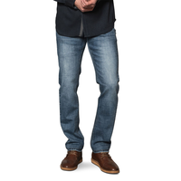 Jean Lois de coupe étroite, pour hommes, Peter Front_Flat