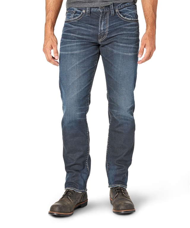 Jean fuselé Silver de coupe décontractée, pour hommes, Eddie
