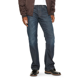 Jean décontracté Silver à jambe droite, pour hommes, Zac Front_Flat