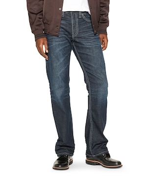 Jean décontracté Silver à jambe droite, pour hommes, Zac