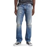 Silver Jean coupe étroite classique pour hommes, Allan Front_Flat