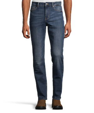 Jean à coupe droite extensible WindRiver T-Max HEAT à doublure chaude en molleton, pour hommes