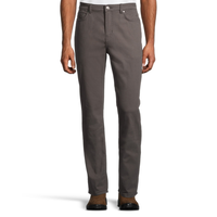 WindRiver Men's Warm T-Max HEAT Lined Stretch Canvas Straight Fit Jeans Front_Flat