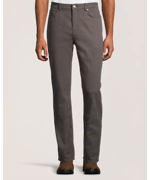 WindRiver Men's Warm T-Max HEAT Lined Stretch Canvas Straight Fit Jeans