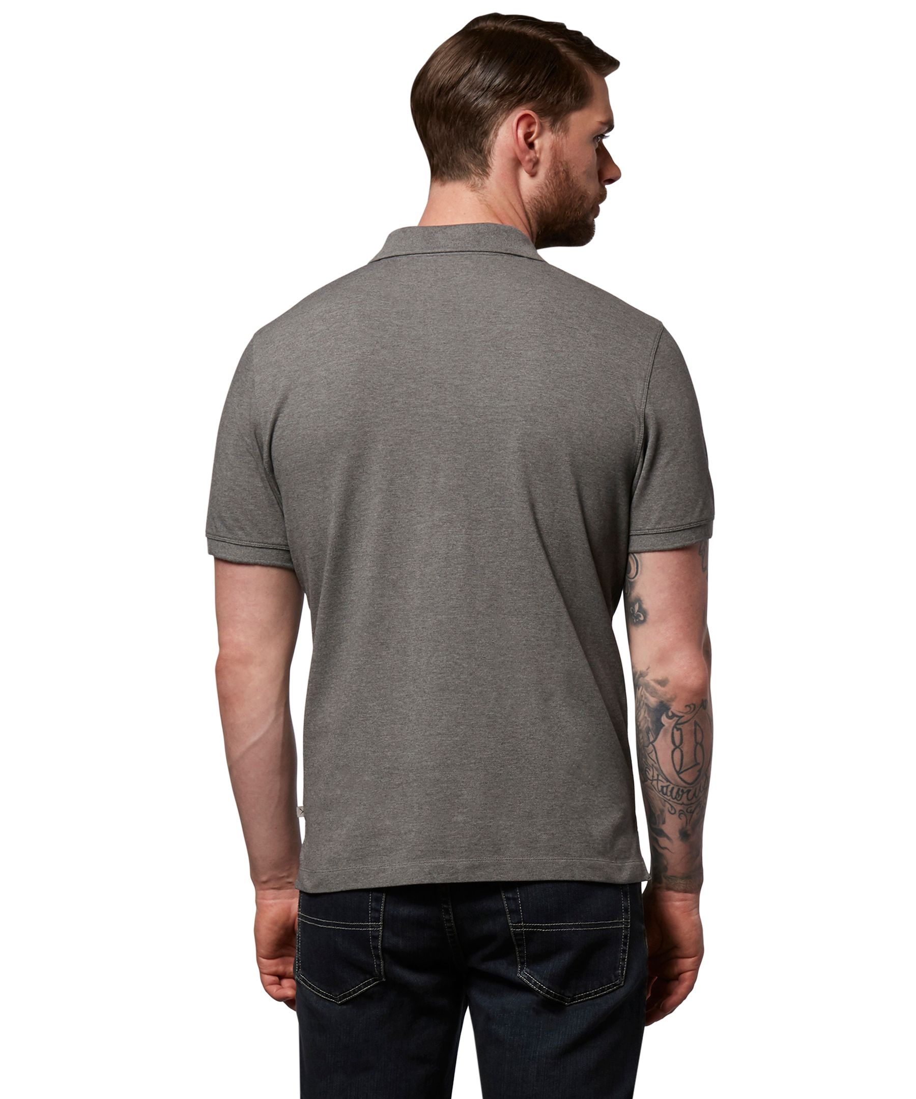 Polo piqué extensible Denver Hayes, pour hommes, 50&nbsp;lavages