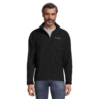 Columbia Men's Ascender™ Softshell Durable Water-Resistant Jacket Front_Flat