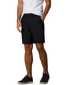 Short extensible de 8&nbsp;pouces de coupe décontractée à taille mi-basse pour hommes, Denver Hayes