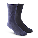 Denver Hayes Men's 2-Pack Casual Socks Front_Angled_Right