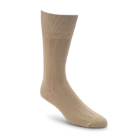 Chaussettes décontractées Denver Hayes en tricot côtelé avec FRESHTECH, pour hommes Front_Angled_Right