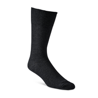 Denver Hayes Men's QC Casual FRESHTECH Crew Sock Front_Angled_Right
