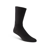 Simcan Men's Small Size Comfort Sag-Resistent Socks - Black Front_Angled_Right